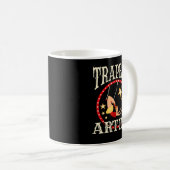 Circus s - Trapeze - Trapeze artistieke kostuum Koffiemok (Voorkant rechts)