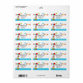 Circus Seal Etiket (Full Sheet)