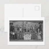 Circus Side Show - Congres of Freaks (1932) Briefkaart (Voorkant / Achterkant)