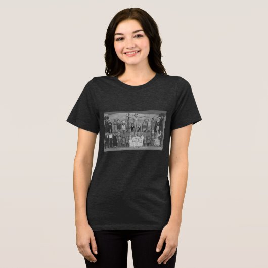Circus Side Show Freaks Tri-Blend Shirt (Voorkant volledig)