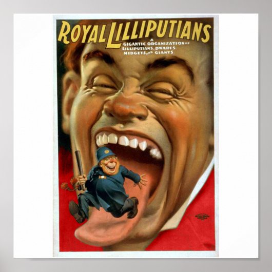 Circus Side Show Poster (Voorkant)