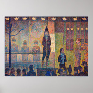 Circus Sideshow - beroemde schilderijen Poster