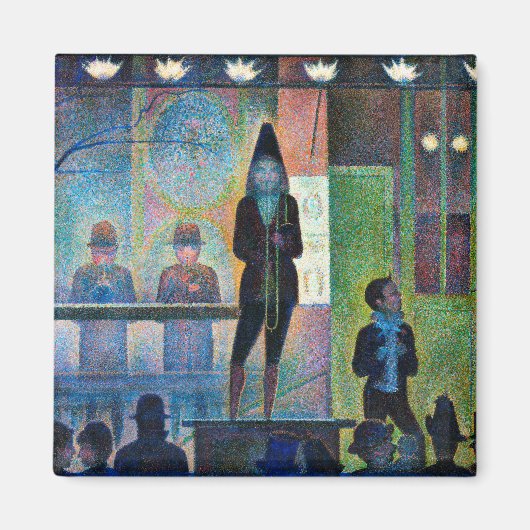 Circus Sideshow, Seurat Magneet (Voorkant)