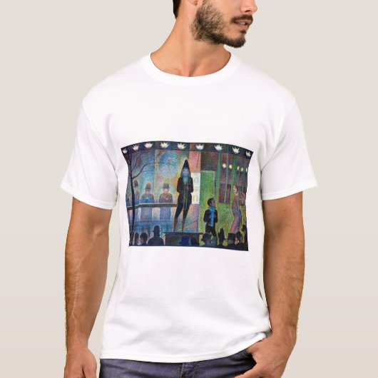 Circus Sideshow, Seurat T-shirt (Voorkant)