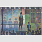 Circus Sideshow, Seurat Tissuepapier (Voorkant)