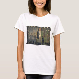Circus Sideshow van Georges Seurat 1887 T-shirt