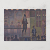 Circus Sideshow van Georges Seurat Briefkaart (Voorkant)