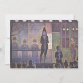 Circus Sideshow van Georges Seurat,  kunst (Voorkant)