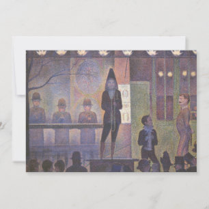 Circus Sideshow van Georges Seurat,  kunst