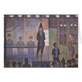 Circus Sideshow van Georges Seurat,  kunst (Voorkant Horizontaal)