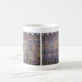 Circus Sideshow van Georges Seurat,  kunst Koffiemok (Center)