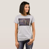 Circus Sideshow van Georges Seurat,  kunst T-shirt (Voorkant volledig)