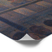 Circus Sideshow van Georges Seurat Poster (Hoek)