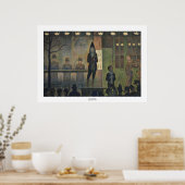 Circus Sideshow van Georges Seurat Poster (Keuken)
