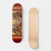 circus-skateboard persoonlijk skateboard (Voorkant)