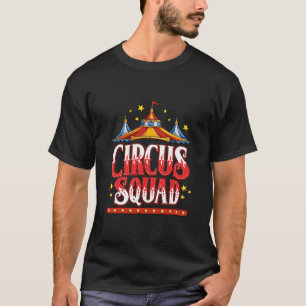 Circus Squad Evenement Carnaval personeel Verjaard T-shirt