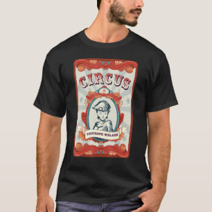 Circus-staf Badge Funambulism Tightrope W T-shirt