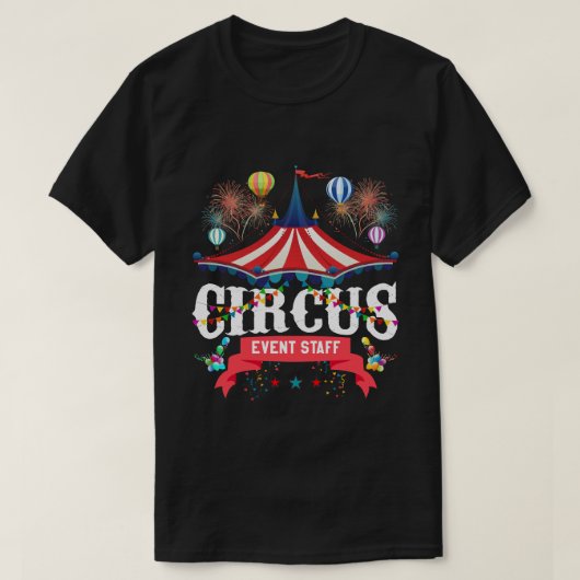 Circus Staff Costume Carnival  T-Shirt (Design voorkant)