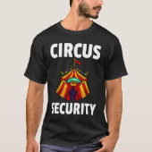 Circus Staff Security Ringmaster Clown T-shirt (Voorkant)