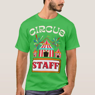 Circus Staff Vintage Themed Party Artist T-shirt