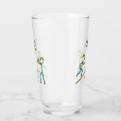 Circus Stickmen Acrobaten Glas (Rechts)