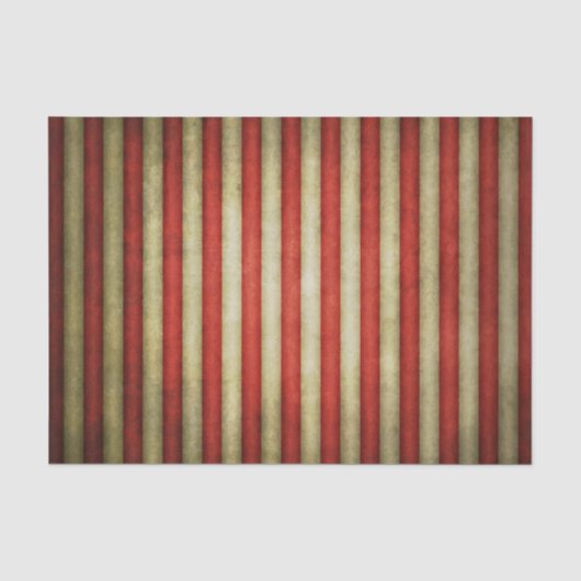 Circus Stripey Achtergrond Tissuepapier (Voorkant)