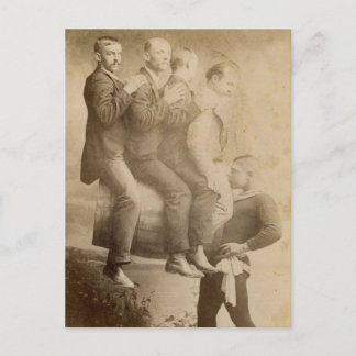 Circus Strongman Briefkaart