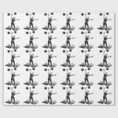 Circus Strongman inpakpapier (Vlak)