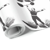 Circus Strongman inpakpapier (Rol Hoek)