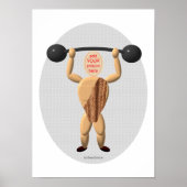 Circus Strongman Poster (Voorkant)