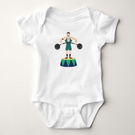 Circus Strongman Romper (Voorkant)