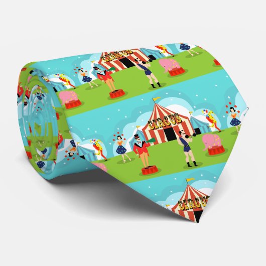  Circus Stropdas (Opgerold)