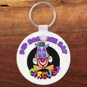 Circus T-shirts en cadeautjes Sleutelhanger (Voorkant)
