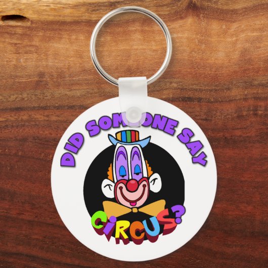 Circus T-shirts en cadeautjes Sleutelhanger (Voorkant)