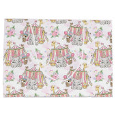 Circus Tent Baby Elephant Groot Cadeauzakje (Achterkant)