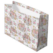 Circus Tent Baby Elephant Groot Cadeauzakje (Voorkant Gekanteld)