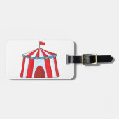 Circus Tent Bagagelabels (Voorkant horizontaal)