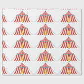 Circus Tent Cadeaupapier (Vlak)