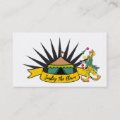 Circus Tent Clown, Kinder entertainer, clown Visitekaartje (Voorkant)