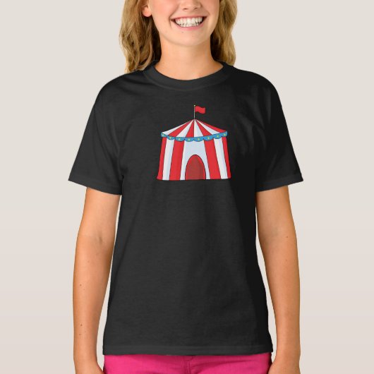 Circus Tent Girls T-Shirt (Voorkant)