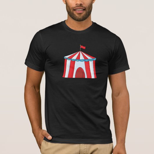 Circus Tent Mannen T-Shirt (Voorkant)