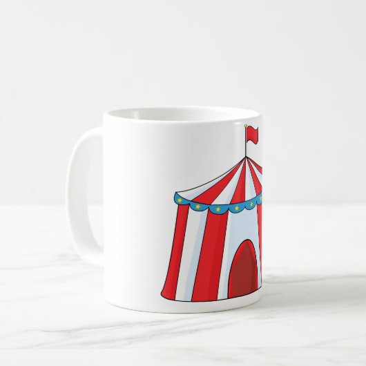 Circus Tent Mok (Voorkant links)