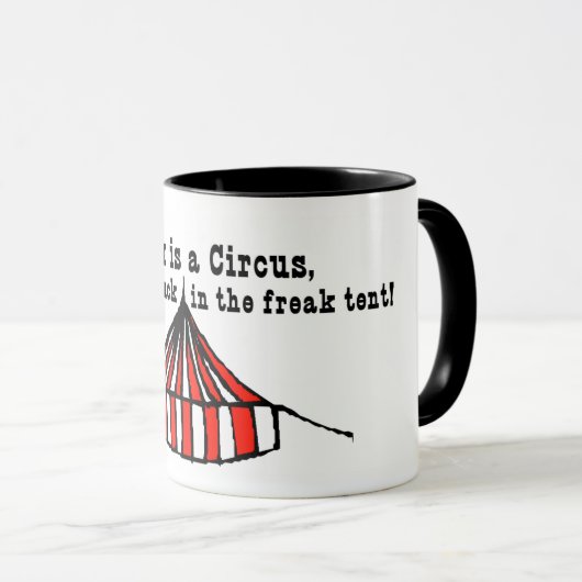 Circus Tent Mok (Voorkant rechts)