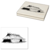  Circus Tent Rubber Kunststempel Rubberstempel (Gestempeld)