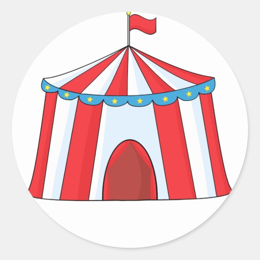 Circus Tent Stickers (Voorkant)