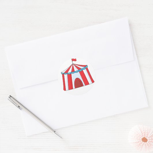 Circus Tent Stickers (Envelop)