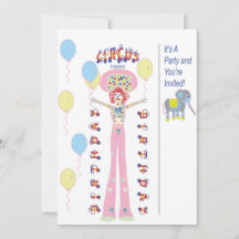 Circus Thema Feest
