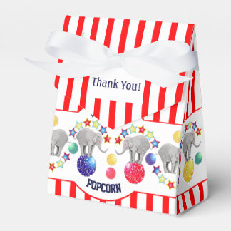 Circus Thema Gourmet Snack Party Bedankdoosjes