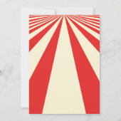  Circus Thema Halloween Kostuumfeest Kaart (Achterkant)