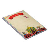 Circus-thema Notitieboek (Rechterzijde)